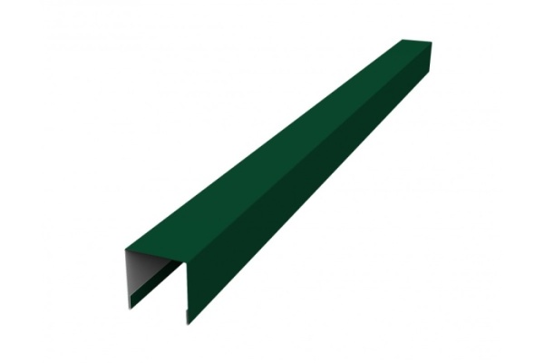 planka-vertikalnaya-litsevaya-dlya-gorizontalnogo-montazha-shtaketnika-0-45-drap-ral-6005--643437-1200x800