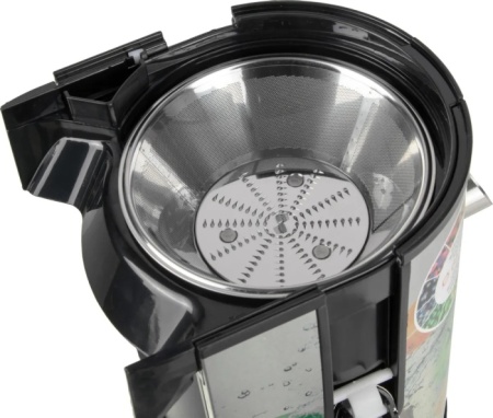 3. Соковыжималка POLARIS PEA 0829 800Вт, 2скор. корпус нерж.